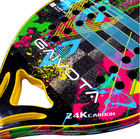 Raquete Beach Tennis Feminina Carbono 24k -  Gaivota Butterfly