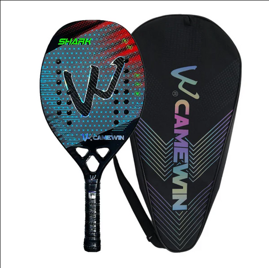 Raquete Beach Tennis Carbono 3k - Camewin Shark