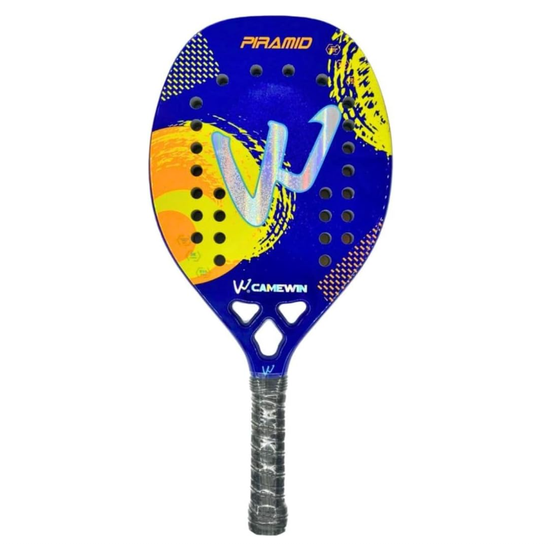 Raquete Beach Tennis Carbono 3k - Camewin Piramid