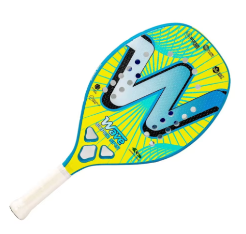 Raquete Beach Tennis Carbono Fiber - Wave Super spin