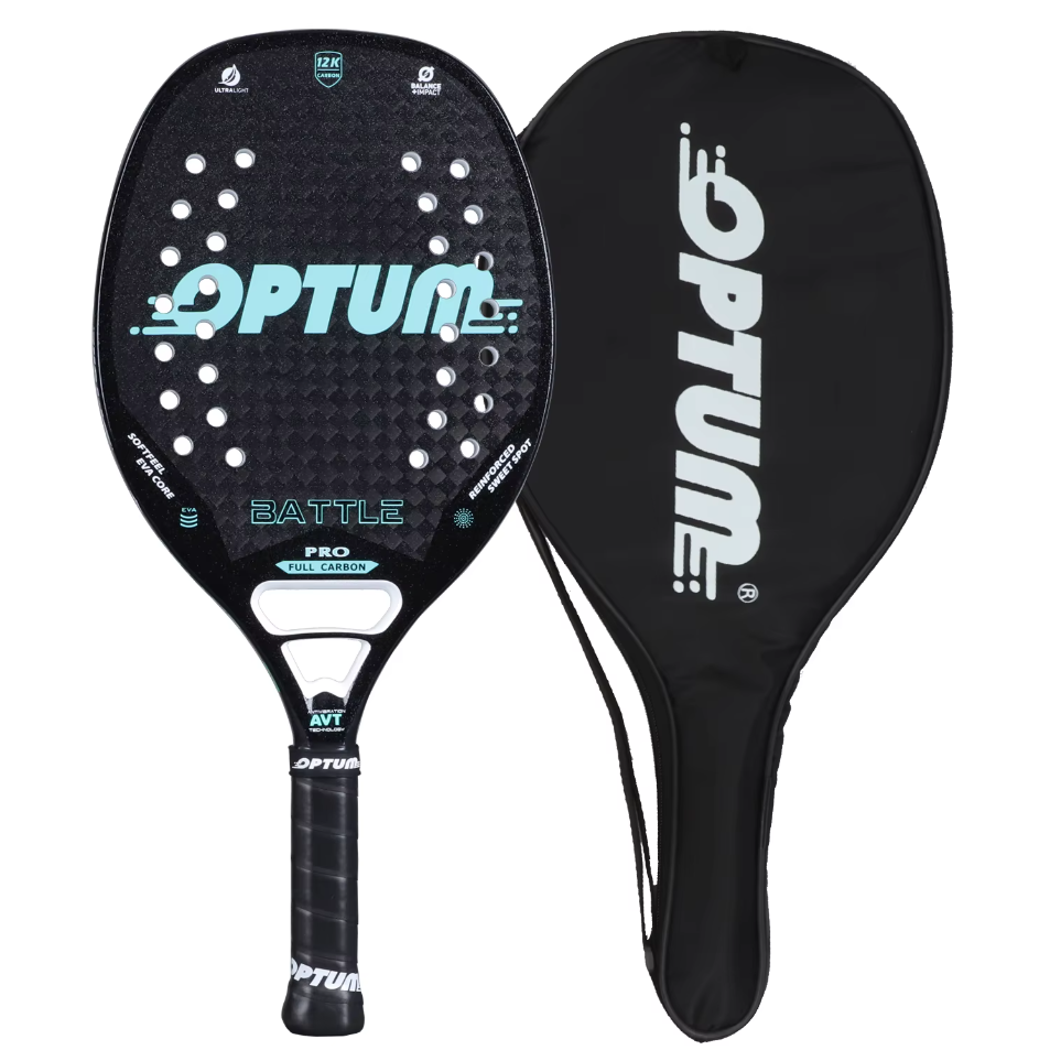 Raquete Beach Tennis Carbono 12K - Optum Battle