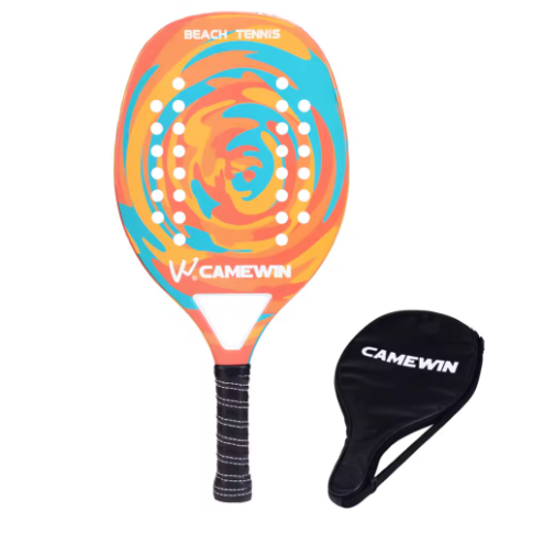 Raquete Beach Tennis Carbono Fiber - Camewin