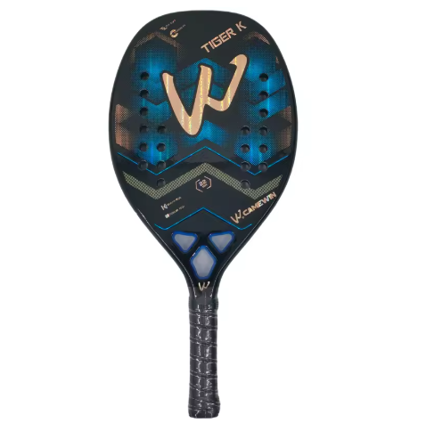 Raquete Beach Tennis Kevlar - Camewin Tiger k