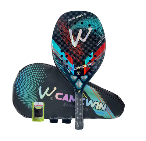 Raquete Beach Tennis Carbono 3k - Camewin Sunwave