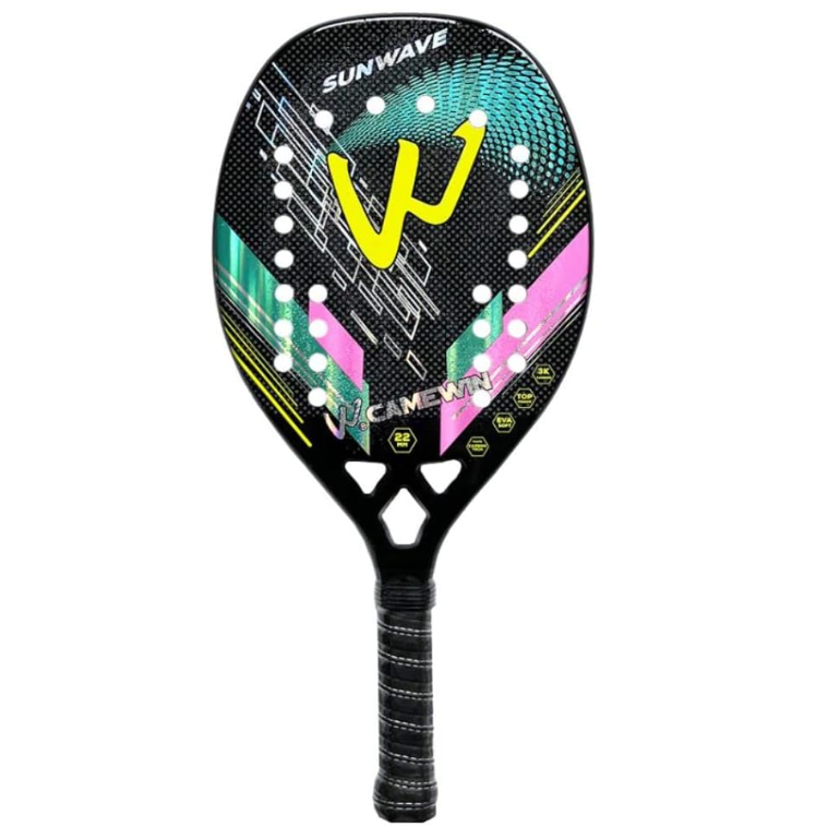 Raquete Beach Tennis Carbono 3k - Camewin Sunwave